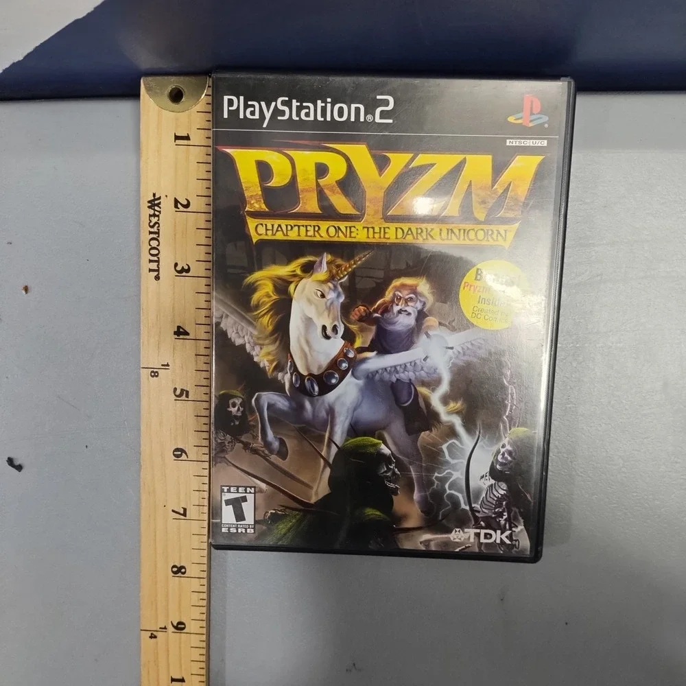 Pryzm: Chapter One - The Dark Unicorn (Sony PlayStation 2, 2002) Action Game
